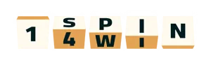 Logo 1spin4win — dostawca gier w Roostino